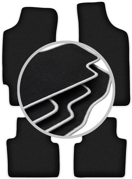 CARLUX-SILVER automatten voor: Dodge Neon sedan (1994-2005)