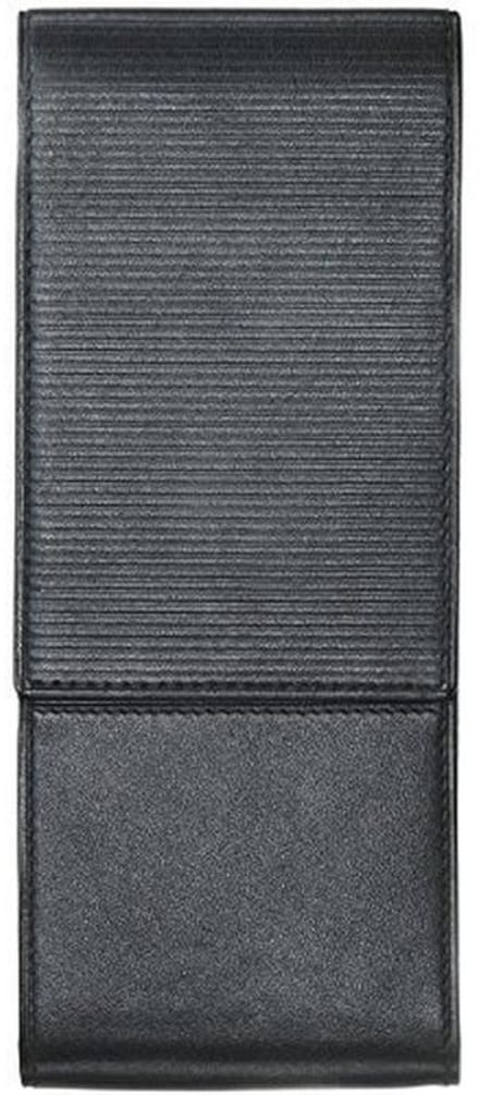 Elegante leren penhoes voor 3 pennen