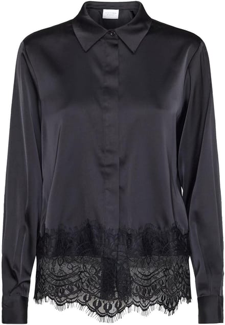 SisterS point Blouse Vocal Sh 19605 Black Dames Maat - S