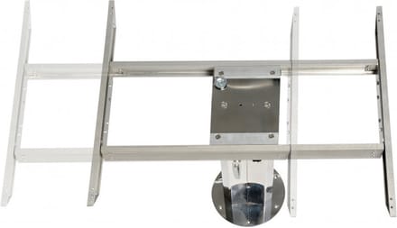 Osculati aluminium bi-directioneel Tafelschuifstuk 680 x 560 mm