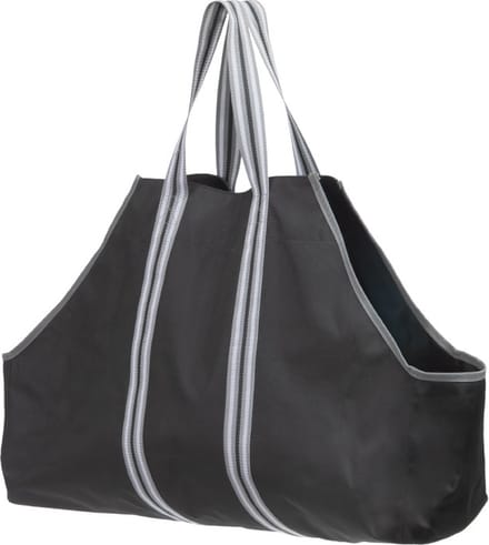ShelterLogic® polyester brandhoutzak beuken | Zwart | 23 kg