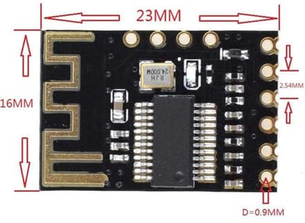 OTRONIC® MH-M18 Draadloze Bluetooth Audio Receiver Module