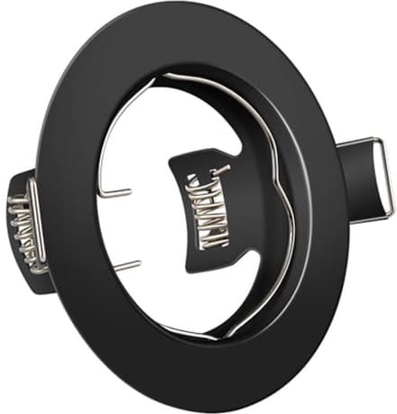 Ronde Led-inbouwspot GU10 55-70 mm voor gipsplaat - Set van 24 Stuks