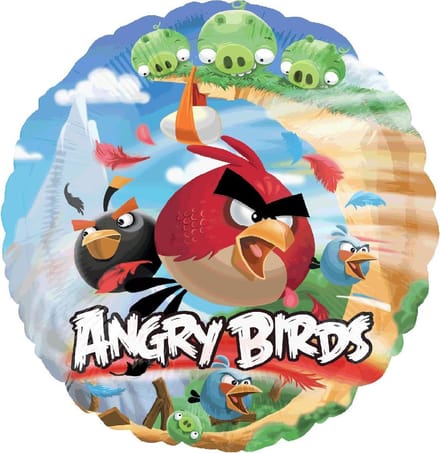 Angry Birds Folie/Helium Ballon 46cm