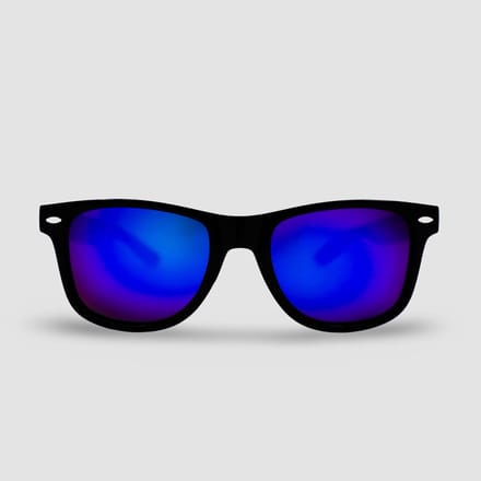 Montuurtjevoorjou - Way Classic Blue - Zonnebril - Heren zonnebril - Blauw
