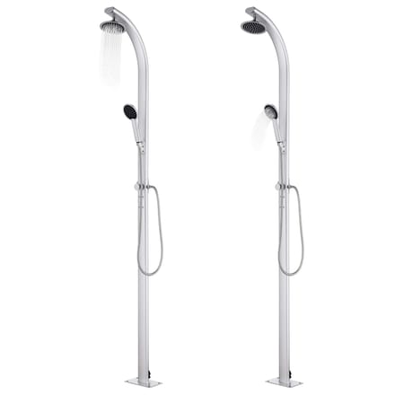 vidaXL - Buitendouche - 215 - cm - aluminium