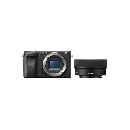 Sony A6400 + 16-50mm lens - APS-C Systeemcamera – Zwart