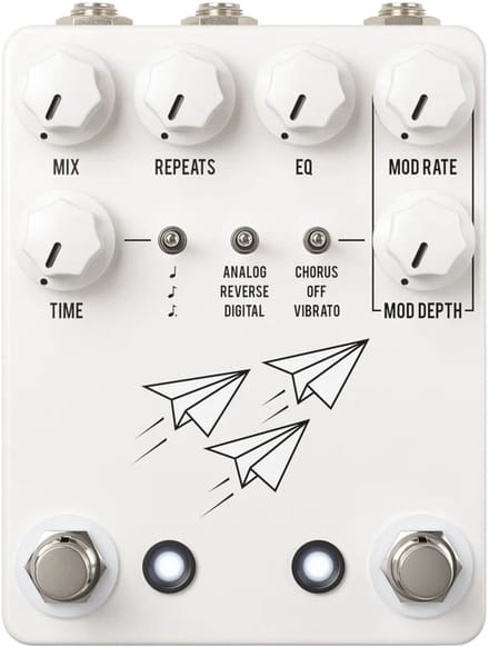 JHS Pedals Flight Delay White - Effect-unit voor gitaren