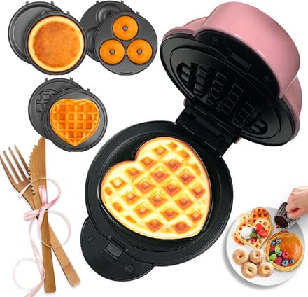 Wafelijzer met verwisselbare platen - Wafelijzer - Ontbijttool