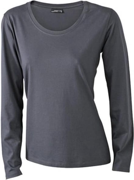 Daiber Dames/dames T-Shirt met lange mouwen (Medium Long-Sleeved) (Grafiet)