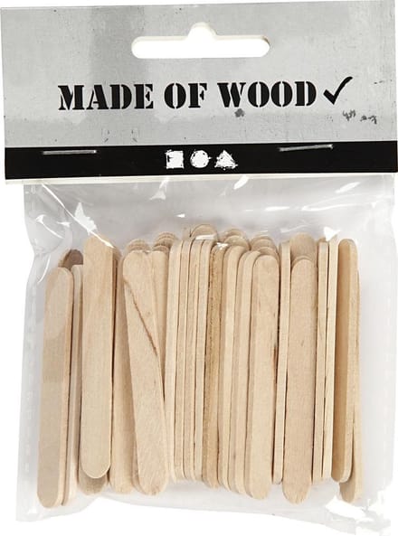 Creativ Company Wooden Craft Sticks Mini 50 pcs.