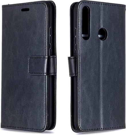 Portemonnee Book Case Hoesje Geschikt voor: Huawei P40 Lite E 2020 -  zwart