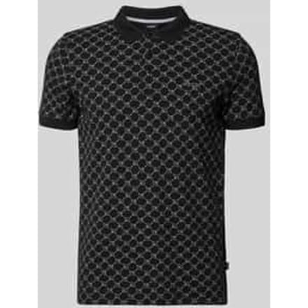 Regular fit poloshirt met labelstitching, model 'Paigam'