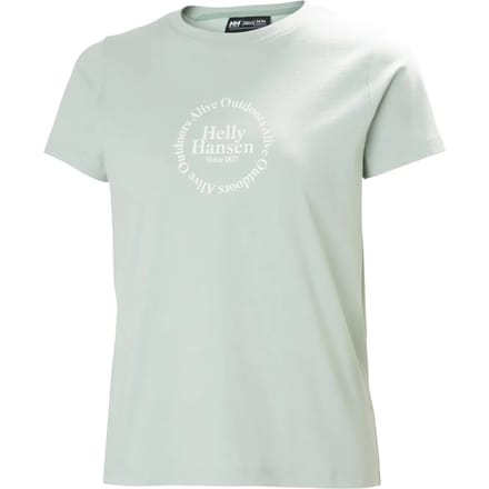 Helly Hansen Core Graphic 2.0 T-shirt Met Korte Mouwen Groen S Vrouw