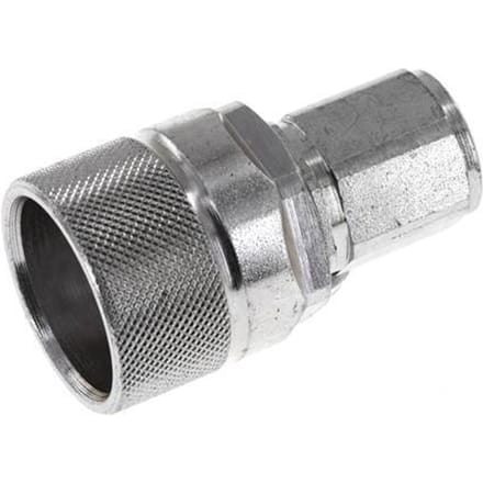 Stalen DN 10 Hydraulische Koppeling Insteeknippel M16x1.5 Binnendraad ISO 14541 D M28 x 2