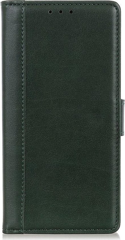 Shop4 - Nokia 1 Plus Hoesje - Wallet Case Grain Groen