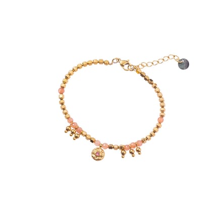 Go Dutch Label Armband (Sieraad) kleine steentjes Zilver
