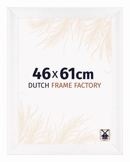 Fotolijst 46x61 cm - MDF - Wit Mat - Praag
