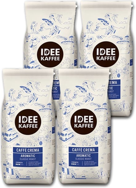 Idee Caffè Crema Aromatic Bonen - 4 kg