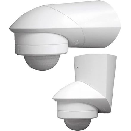Grothe 94530 PIR-bewegingsmelder Opbouw (op muur) 120 ° Relais Wit IP55
