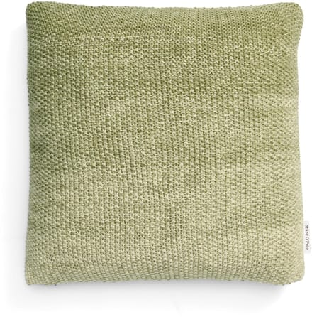 Marc O'Polo Nordic Knit Melange Sierkussen Mosgroen - 50x50 cm