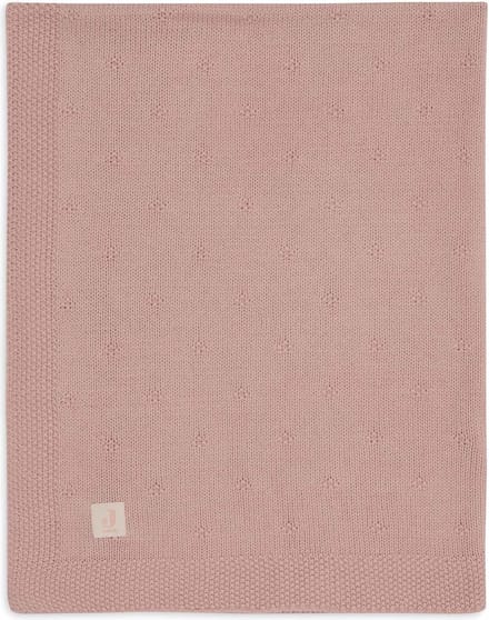 Jollein Deken Wieg 75x100cm Cosy Knit Wild Rose