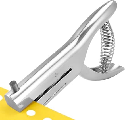 6 mm Enkele Perforator - Robuuste Perforator voor Papier, Kaarten en PVC met Ponscapaciteit tot 20 Vellen