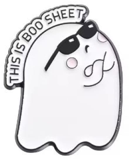 Pin Broche - enamel pin - kledingspeld - Boo-sheet spook