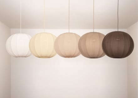 Lumidora Hanglamp 75673 - TACK - E27 - Wit - Textiel - ⌀ 55 cm