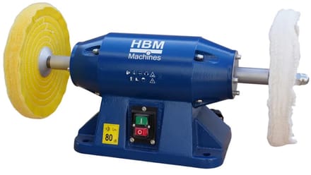 250 mm. Profi Polijstmachine 1500watt 2 Pk.