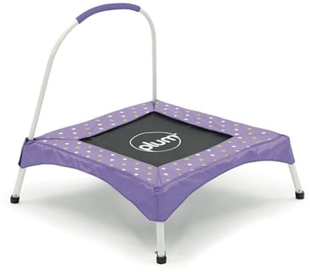 Unisex Junior Bouncer Kindertrampoline, Paars