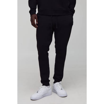 Essential BM Signature Regular Fit Jogger | Black | Size Medium