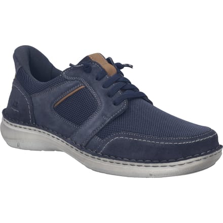 JOSEF SEIBEL Heren Lage schoen New Anvers 24 in blauw