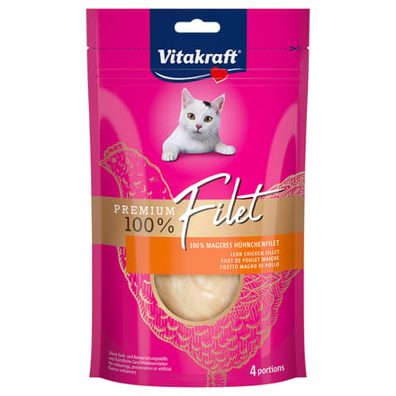 Vitakraft Premium kattensnack - Kip filets - 54 gram