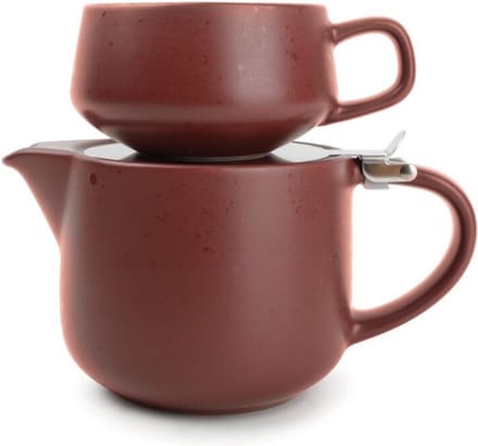 Tea for one set 60cl bruin Anders