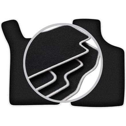 CARLUX-SILVER automatten voor: Renault 21 sedan (1986-1996)