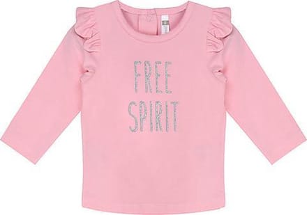 Ducky Beau - Longsleeve - Candy Pink - Maat 86