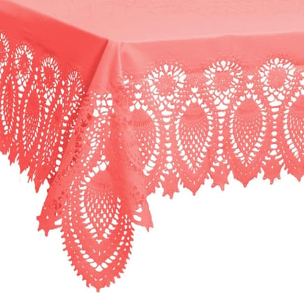 Unique Living tafelkleed amira sugar pink -137x180cm