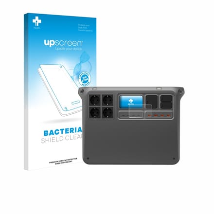 upscreen - Screenprotector voor DJI Power 2000 - Folie Beschermfolie transparant antibacterieel