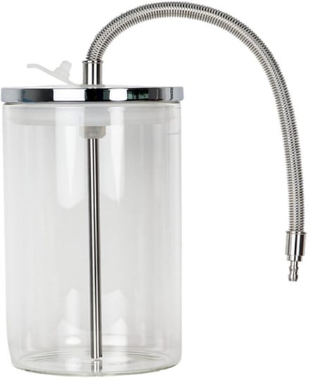 SORSO glazen melkpotje, 0,6 l – Helder glas