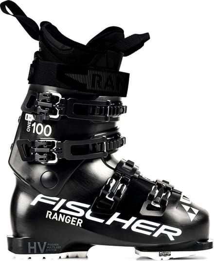 FISCHER - Ranger One 100 X Black/black - Skischoenen dames - Zwart, wit