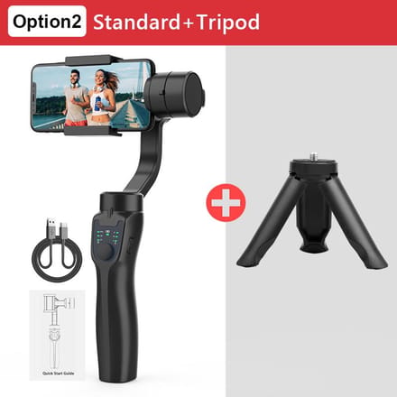 F8 Handheld 3-assige Gimbal Telefoonhouder Anti Shake Video Record Stabilisator voor Xiaomi IPhone Mobiele telefoon Smartphone