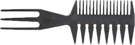 Brede 3 Way Kam - Styling Tool zwart - Kapper Kam - Haar Kam - Haar Accessoire - Zwart - ixen
