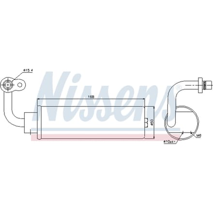 Droger, airconditioningsysteem NISSENS 95444