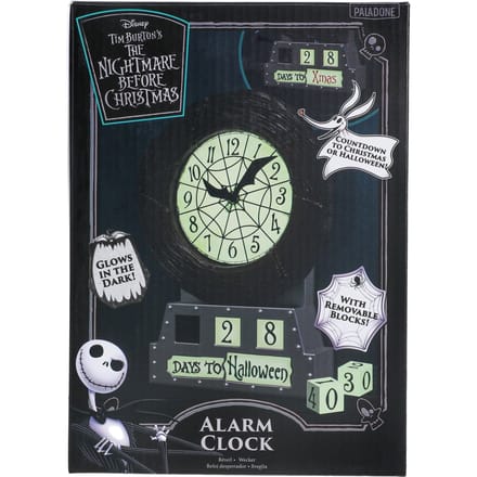 The Nightmare Before Christmas - Disney Wekker - Countdown - voor Geen - meerkleurig