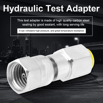 1 stuks G1/4 naar M16*2 Schroefdraad Druktestpunt Test Koppeling Adapter voor Hydraulisch Systeem white