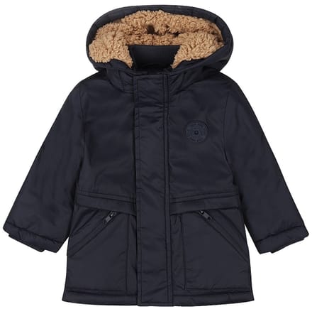 Dirkje Jongens Parka Jas - Navy