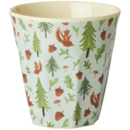 Rice melamine beker small happy forest
