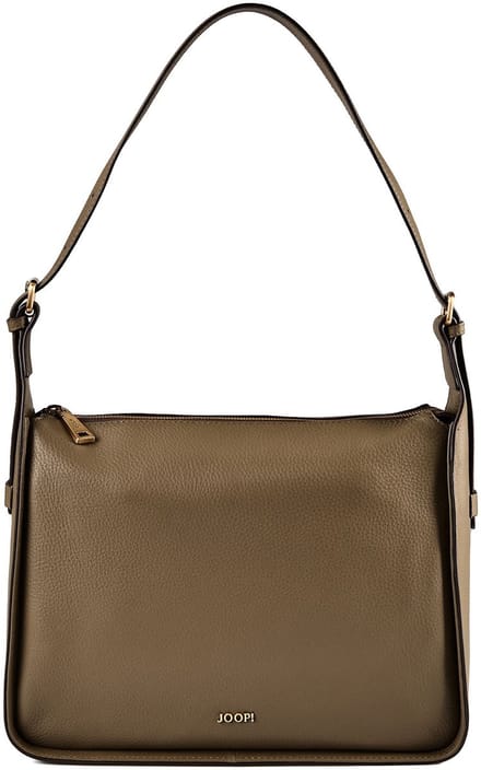 Joop! Lipari Schoudertas Leder 31 cm - Dames - taupe