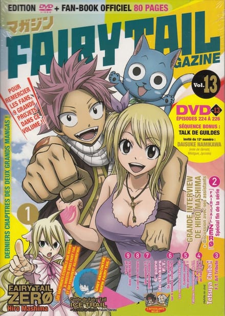 FAIRY TAIL MAGAZINE -  Vol 13 (Edition Limited) VF/VOST FR-NL : DVD , ML